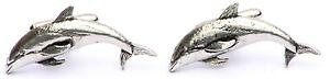 �y���������z�����Y�A�N�Z�T��?�@�C���J�J�t�����N�X�s���[�^�[�C�M���X�n���h���C�h�{�b�N�Xdolphin cufflinks pewter uk hand made gift boxed or pouched quantity discount