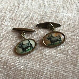 yzYANZT?@re[WYJtX{^`F[XRbeBhbOXRbghvintage mens cufflinks chain mid century oval scottie dog scottish fathers day