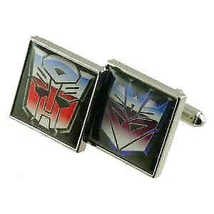 yzYANZT?@gXJtX{^transformers cufflinks autobots amp; decepticons great mens gift aps660