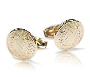�y���������z�����Y�A�N�Z�T��?�@���[�Y�S�[���hrose gold plain crest cufflink