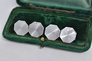 �y���������z�����Y�A�N�Z�T��?�@�r���e�[�W�X�^�[�����O�V���o�[�A�[���f�R�f�U�C���J�t�����N�Xvintage sterling silver cufflinks with an art deco design g180