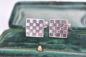�y���������z�����Y�A�N�Z�T��?�@�r���e�[�W�X�^�[�����O�V���o�[�A�[���f�R�f�U�C���J�t�����N�Xvintage sterling silver cufflinks with an art deco design g48