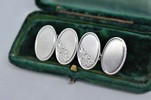 �y���������z�����Y�A�N�Z�T��?�@�r���e�[�W�X�^�[�����O�V���o�[�A�[���f�R�f�U�C���J�t�����N�Xvintage sterling silver cufflinks with an art deco design g204