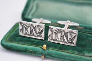 yzYANZT?@re[WX^[OVo[A[fRfUCJtNXvintage sterling silver cufflinks with an art deco design b457