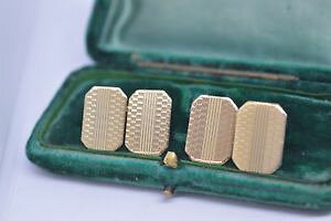 yzYANZT?@re[WX^[OVo[A[fRfUCJtNXvintage sterling silver cufflinks with an art deco design b583