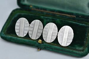yzYANZT?@re[WX^[OVo[A[fRfUCJtNXvintage sterling silver cufflinks with an art deco design g71