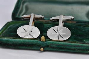 �y���������z�����Y�A�N�Z�T��?�@�r���e�[�W�X�^�[�����O�V���o�[�A�[���f�R�f�U�C���J�t�����N�Xvintage sterling silver cufflinks with an art deco design g125