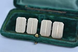 yzYANZT?@re[WX^[OVo[A[fRfUCJtNXvintage sterling silver cufflinks with an art deco design g131