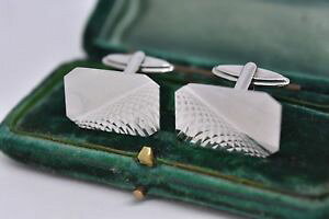 yzYANZT?@re[WX^[OVo[A[fRfUCJtNXvintage sterling silver cufflinks with an art deco design g219