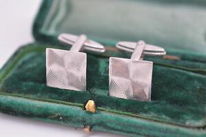 �y���������z�����Y�A�N�Z�T��?�@�r���e�[�W�X�^�[�����O�V���o�[�A�[���f�R�f�U�C���J�t�����N�Xvintage sterling silver cufflinks with an art deco design b458