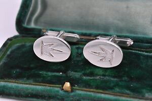 �y���������z�����Y�A�N�Z�T��?�@�r���e�[�W�X�^�[�����O�V���o�[�A�[���f�R�f�U�C���J�t�����N�Xvintage sterling silver cufflinks with an art deco design g120