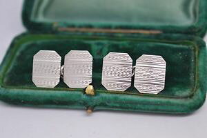 yzYANZT?@re[WX^[OVo[A[fRfUCJtNXvintage sterling silver cufflinks with an art deco design b725