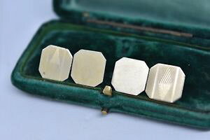 �y���������z�����Y�A�N�Z�T��?�@�r���e�[�W�X�^�[�����O�V���o�[�A�[���f�R�f�U�C���J�t�����N�Xvintage sterling silver cufflinks with an art deco design g186