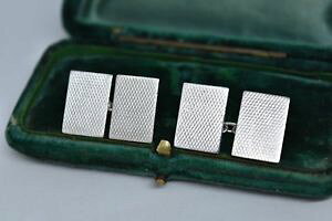 �y���������z�����Y�A�N�Z�T��?�@�r���e�[�W�X�^�[�����O�V���o�[�A�[���f�R�f�U�C���J�t�����N�Xvintage sterling silver cufflinks with an art deco design g202