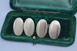 �y���������z�����Y�A�N�Z�T��?�@�r���e�[�W�X�^�[�����O�V���o�[�A�[���f�R�f�U�C���J�t�����N�Xvintage sterling silver cufflinks with an art deco design b735