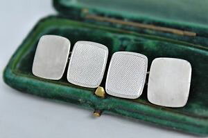 �y���������z�����Y�A�N�Z�T��?�@�r���e�[�W�X�^�[�����O�V���o�[�A�[���f�R�f�U�C���J�t�����N�Xvintage sterling silver cufflinks with an art deco design g218