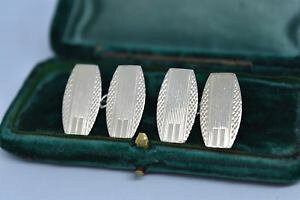 yzYANZT?@re[WX^[OVo[A[fRfUCJtNXvintage sterling silver cufflinks with an art deco design g77
