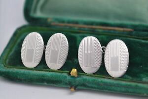 �y���������z�����Y�A�N�Z�T��?�@�r���e�[�W�X�^�[�����O�V���o�[�A�[���f�R�f�U�C���J�t�����N�Xvintage sterling silver cufflinks with an art deco design b573