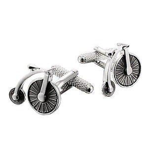 �y���������z�����Y�A�N�Z�T��?�@�y�j�[�{�b�N�X�����Y�J�t�X�{�^��penny farthing bicycle mens cufflinks in gift box