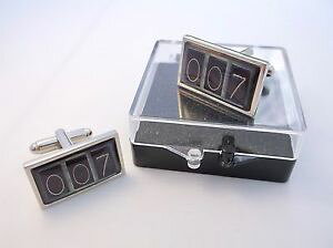 yzYANZT?@WF[Y{h^C}JE^obWYJtX{^JtNXjames bond 007 bomb timer counter badge mens cufflinks cuff links gift