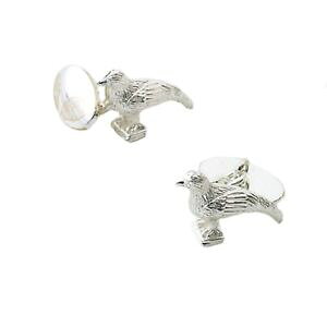 yzYANZT?@LWVo[{bNXbLJtX{^neBOpheasant silver plated cufflinks shooting hunting in gift box