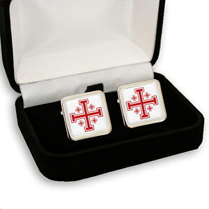 yzYANZT?@GTNXYJtX{^{bNXjerum crusaders cross menfs cufflinks gift box engraving