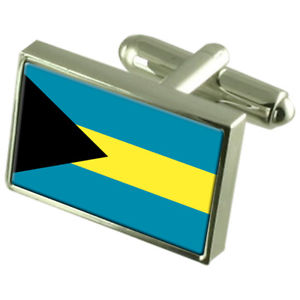 流行に ハイクオリティ 送料無料 メンズアクセサリ― バハマスターリングフラグカフスリンクthe bahamas sterling silver flag cufflinks in engraved personalised box nexttechdigital.com nexttechdigital.com