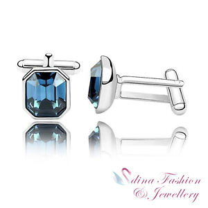 yzYANZT?@18kzCgXtXL[mensJX}JtXN18k white gold plated made with swarovski crystal mens charismatic cufflinks