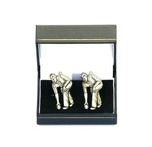 �y���������z�����Y�A�N�Z�T��?�@�{�E���N���E���{�E���[�J�t�����N�Xbowls crown green lawn cufflinks bowlers gift