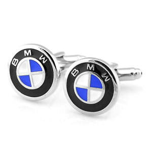 yzYANZT?@SJtNXhigh quality polished bmw car logo luxury cufflinks for men gift