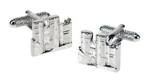 yzYANZT?@ueBbV{bNXVo[JtNXbritish castle novelty cufflinks in a silver finish in box
