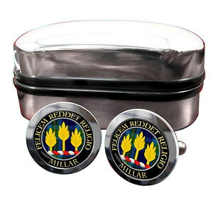 �y���������z�����Y�A�N�Z�T��?�@�X�R�b�g�����h�J�t�����N�X�{�b�N�Xmillar scottish clan crest cufflinks amp; box