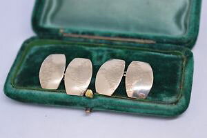 �y���������z�����Y�A�N�Z�T��?�@���B���e�[�W�S�[���h�A�[���f�R�f�U�C���J�t�����N�Xvintage 9ct gold cufflinks with stunning art deco design 534g b848