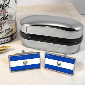 yzYANZT?@GTohJtX{^{bNXel salvador flag cufflinks amp; box