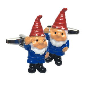 �y���������z�����Y�A�N�Z�T��?�@�{�b�N�X�m�[���f�U�C���J�t�X�{�^��garden gnome design cufflinks presented in a cufflink box x2aj969
