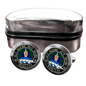 �y���������z�����Y�A�N�Z�T��?�@�X�R�b�g�����h�J�t�����N�X�{�b�N�Xbarclay scottish clan crest cufflinks amp; box