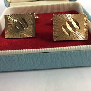 yzYANZT?@Be[WJtNXvintage gentlemans rectangular cufflinks boxed gift idea
