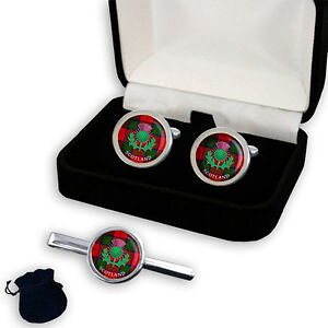 yzYANZT?@o[g\^[^`FbNXRbghVXYJtX{^Zbgrobertson tartan scottish thistle menfs cufflinks set gift engraving