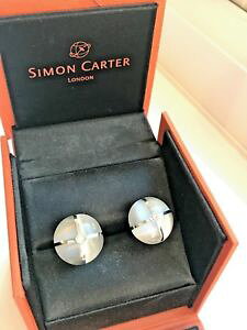 �y���������z�����Y�A�N�Z�T��?�@�T�C�����J�[�^�[�J�t�����N�Xgenuine simon carter cufflinks boxed