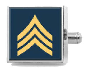 yzYANZT?@JtX{^sterling engraved cufflinks army sergeant