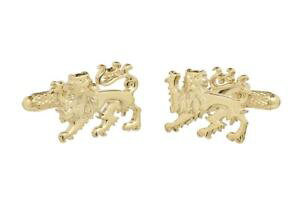 �y���������z�����Y�A�N�Z�T��?�@�S�[���h���C�I���J�t�����N�X�C�M���X�J�t�X�{�^���J�t�����N�Xgold colour lion crest cufflinks british cufflinks gift boxed cuff links