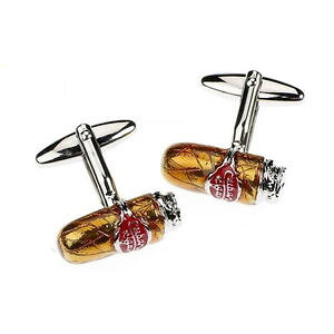 �y���������z�����Y�A�N�Z�T��?�@�V�K�[�J�t�����N�X�X�e�����X�X�`�[�������Ycigar cufflinks stainless steel gift mens jewellry smoking