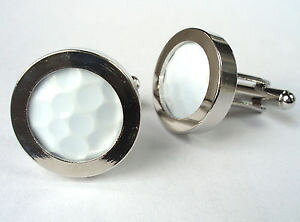 �y���������z�����Y�A�N�Z�T��?�@�S���t�{�[���J�t�����N�X�X�|�[�c�t�@��real golf ball cufflinks wedding favour groom pga men sport best man fan
