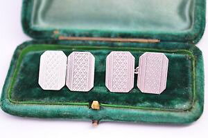 �y���������z�����Y�A�N�Z�T��?�@�r���e�[�W�X�^�[�����O�V���o�[�A�[���f�R�f�U�C���J�t�����N�Xvintage sterling silver cufflinks with an art deco design b123