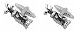 �y���������z�����Y�A�N�Z�T��?�@�S���t�o�b�O�J�t�����N�Xnovelty golf bag cufflinks