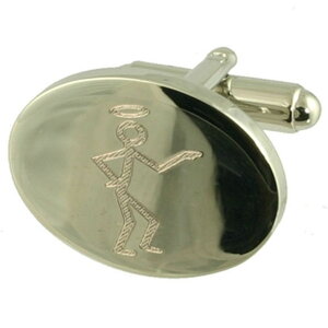 �y���������z�����Y�A�N�Z�T��?�@�J�t�����N�X�T���J�t�����N�X�e���r�q�[���[�{�b�N�X�I��cuff links saint cufflinks~tv movie hero engraved personalised box