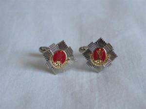 �y���������z�����Y�A�N�Z�T��?�@royal scots cuff linksroyal scots cuff links