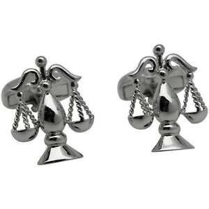 �y���������z�����Y�A�N�Z�T��?�@2�J�t�X�����Nscales of justice silver 2 cufflinks