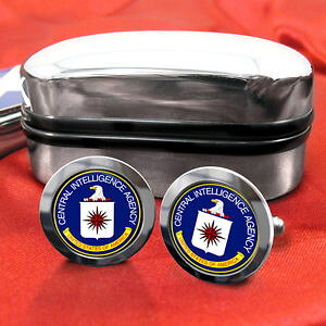 �y���������z�����Y�A�N�Z�T��?�@�J�t�X�{�^�������Ycia central intelligence agency cufflinks mens gift