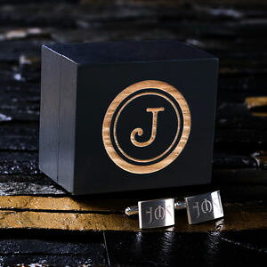 �y���������z�����Y�A�N�Z�T��?�@�}�����m�O�����J�t�X�����Npersonalized monogram rectangular cufflinks for men, groomsmen, best man, dad